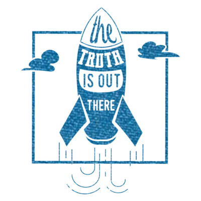 The Truth is Out There  Metallic Royal  Thumbnail