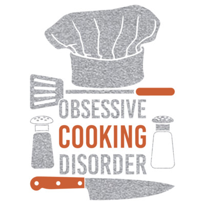 Obsessive Cookig Disorder  Metallic Silver   Copper  Thumbnail