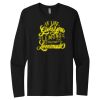 Unisex Premium Cotton Long Sleeve T-Shirt Thumbnail