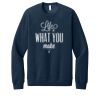 Unisex Premium Fleece Crew Sweatshirt Thumbnail