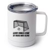 10oz Stainless Steel Coffee Mug Thumbnail