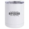 10oz Stainless Steel Short Tumbler w/ Lid Thumbnail
