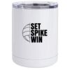 10oz Stainless Steel Short Tumbler w/ Lid Thumbnail