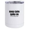 10oz Stainless Steel Short Tumbler w/ Lid Thumbnail