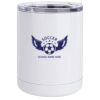 10oz Stainless Steel Short Tumbler w/ Lid Thumbnail