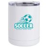10oz Stainless Steel Short Tumbler w/ Lid Thumbnail