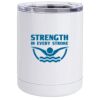 10oz Stainless Steel Short Tumbler w/ Lid Thumbnail